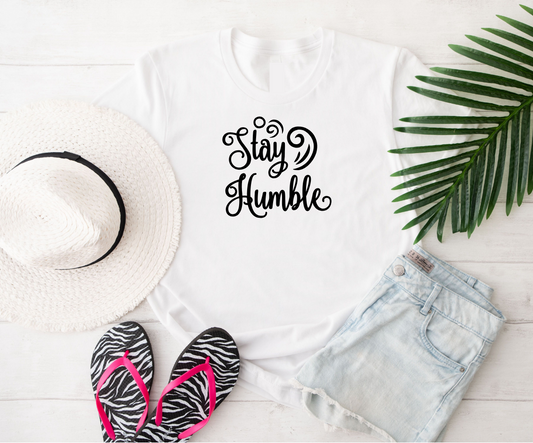 Casual Short Sleeve T-Shirt - Graphics Dream w-out Fear
